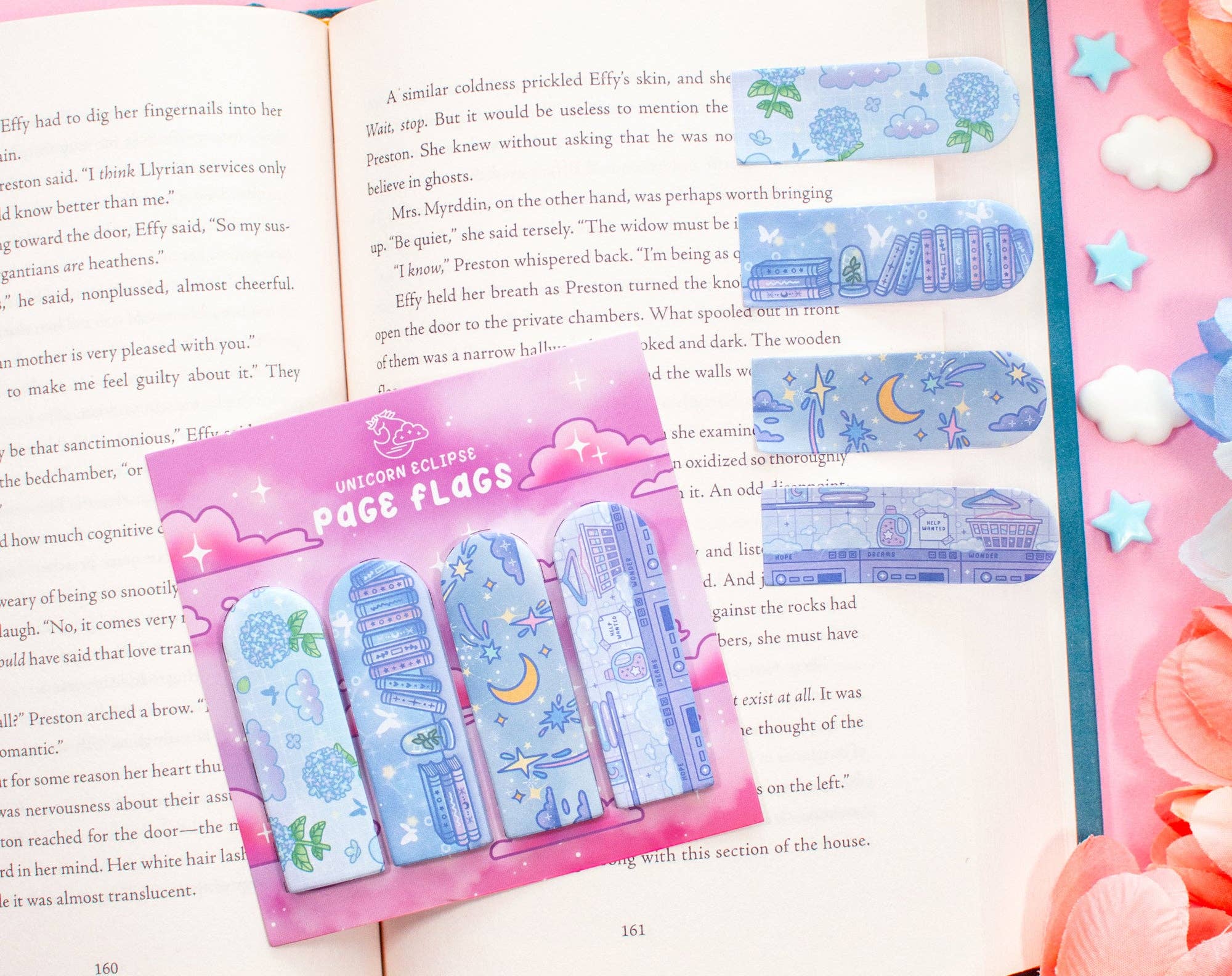 Blue Page Flag Sticky Notes - Image 4