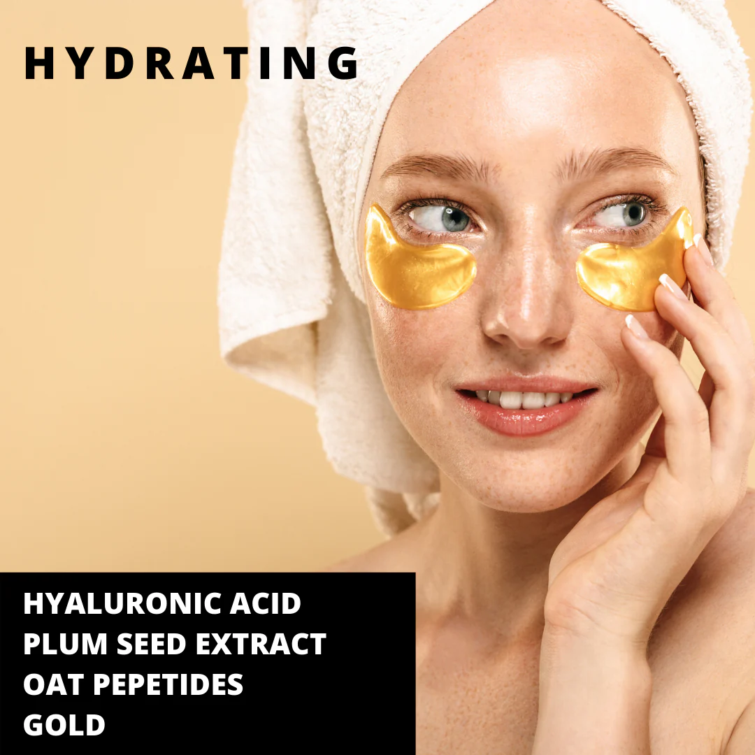 Perk Up Gold Eye Mask Set - Image 6